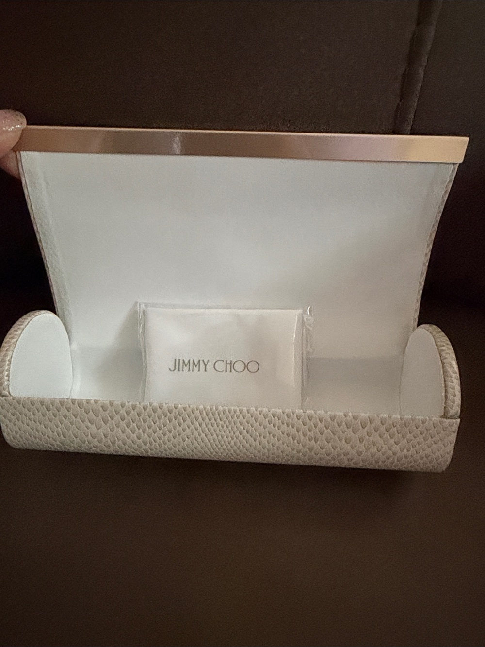 Jimmy Choo eyeglass case - Picture 3 of 5